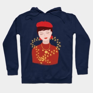 French Christmas fashion Hoodie